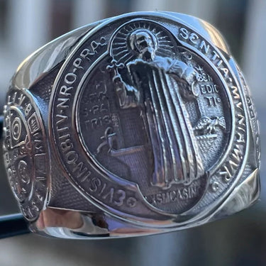 Anillo San Benito de Plata 950 - Protección